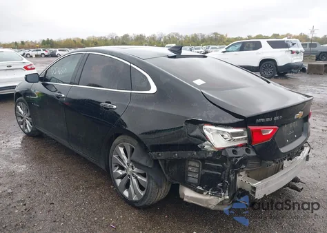 2017 Chevrolet Malibu Premier from USA, damaged, VIN 1G1ZH5SX5HF218007